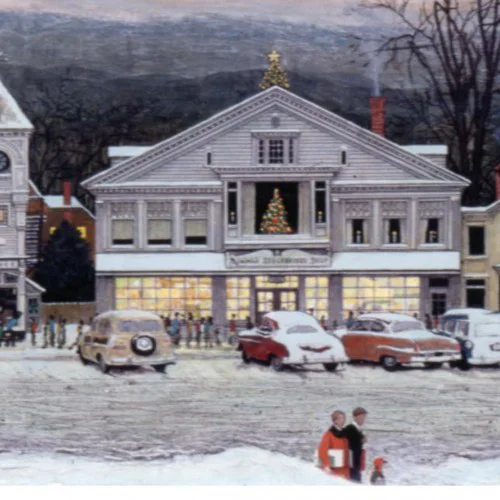 Norman Rockwell Stockbridge